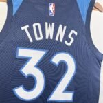 23 SEASON MINNESOTA TIMBERWOLVES AWAY  NO.32 TOWNS - Image 6