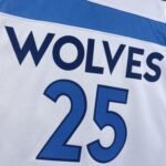 23 SEASON MINNESOTA TIMBERWOLVES HOME  NO.25 ROSE - Image 6