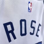 23 SEASON MINNESOTA TIMBERWOLVES HOME  NO.25 ROSE - Image 8