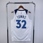 23 SEASON MINNESOTA TIMBERWOLVES HOME  NO.32 TOWNS - Image 2