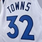 23 SEASON MINNESOTA TIMBERWOLVES HOME  NO.32 TOWNS - Image 9