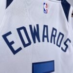 23 SEASON MINNESOTA TIMBERWOLVES HOME  NO.5 EDWARDS - Image 5