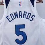 23 SEASON MINNESOTA TIMBERWOLVES HOME  NO.5 EDWARDS - Image 6