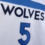 23 SEASON MINNESOTA TIMBERWOLVES HOME  NO.5 EDWARDS - Image 8