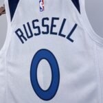 23 SEASON MINNESOTA TIMBERWOLVES HOME  NO.0 RUSSELL - Image 10