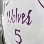 18-19 SEASON MINNESOTA TIMBERWOLVES  NO.5 EDWARDS - Image 4