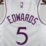 18-19 SEASON MINNESOTA TIMBERWOLVES  NO.5 EDWARDS - Image 5