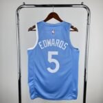 19-20 SEASON MINNESOTA TIMBERWOLVES  NO.5 EDWARDS - Image 2