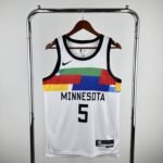 23 SEASON MINNESOTA TIMBERWOLVES CITY VERSION  NO.5 EDWARDS