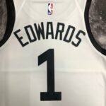 23 SEASON MINNESOTA TIMBERWOLVES CITY VERSION  NO.1 EDWARDS - Image 9