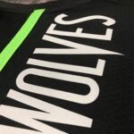 23 SEASON MINNESOTA TIMBERWOLVES FLYER  NO.1 Edwards - Image 3