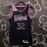 MINNESOTA TIMBERWOLVES PURPLE/ BLACK  NO.32 TOWNS