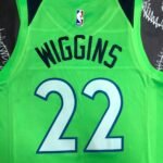 MINNESOTA TIMBERWOLVES GREEN  NO.22 WIGGINS - Image 4