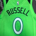 MINNESOTA TIMBERWOLVES GREEN  NO.0 RUSSELL - Image 3