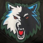 18 Season MINNESOTA TIMBERWOLVES BLACK SHORTS - Image 5