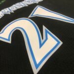 18 Season MINNESOTA TIMBERWOLVES BLACK  NO.21 GARNETT - Image 4