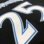 18 Season MINNESOTA TIMBERWOLVES BLACK  NO.25 ROSE - Image 5