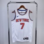 23 season Knicks White  No.7 S-XXL