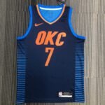 Oklahoma City Thunder Blue STRIPE  No.7 ANTHONY