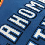 Oklahoma City Thunder Blue  No.13 GEORGE - Image 6