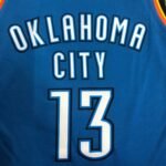 Oklahoma City Thunder Blue  No.13 GEORGE - Image 8