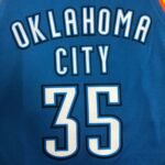 Oklahoma City Thunder Blue  No.35 Durant - Image 7