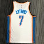 Oklahoma City Thunder White  No.7 ANTHONY - Image 2
