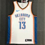 Oklahoma City Thunder White  No.13 Harden