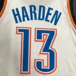 Oklahoma City Thunder White  No.13 Harden - Image 5