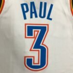 Oklahoma City Thunder White  No.3 Paul - Image 3