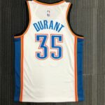 Oklahoma City Thunder White  No.35 Durant - Image 2