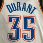 Oklahoma City Thunder White  No.35 Durant - Image 3