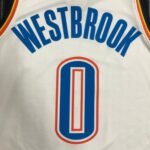 Oklahoma City Thunder White  No.0 Westbrook - Image 4