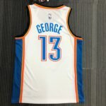 Oklahoma City Thunder White  No.13 George - Image 2