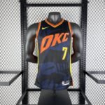 24 Season Oklahoma City Thunder City Edition #7 Holmgren - Image 3