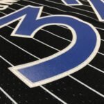 MN Heat Press Retro: ORLANDO MAGIC Black No.32 - Image 4
