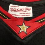 MN Heat Pressed Retro : Philadelphia 76ers 1998 Black #3 - Image 3