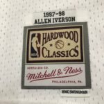 MN Heat Pressed Retro : Philadelphia 76ers 1998 White #3 - Image 6