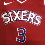Philadelphia 76ers  #3 Red - Image 3