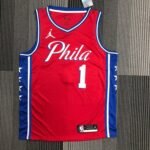 21 Season Philadelphia 76ers Flyer Red  #1 Harden