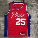 21 Season Philadelphia 76ers Flyer Red  #25