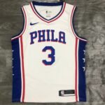 Philadelphia 76ers White V  #3