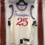 20 Season Philadelphia 76ers White  #25