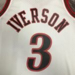 MN Heat Pressed Retro : Philadelphia 76ers 1998 White #3 - Image 7