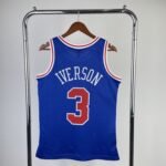 MN Heat Pressed Retro : Philadelphia 76ers 96/97 Blue #3 - Image 2