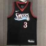 Philadelphia 76ers Retro  #3 Black