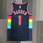 22 Season Philadelphia 76ers City Edition  #1 Harden - Image 2