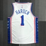 Philadelphia 76ers White V  #1 Harden - Image 2