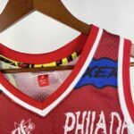 MN Heat Pressed Vintage : SW 76ers 96/97 Graffiti No.3 Everson - Image 5