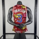 MN Heat Pressed Vintage : SW 76ers 96/97 Graffiti No.3 Everson - Image 9